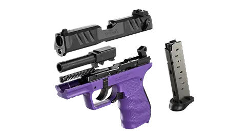 PD380 3.7 in Purple 9RD .380 ACP 5