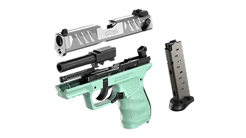 PD380 3.7 in Angel Blue 9RD 380 ACP 5