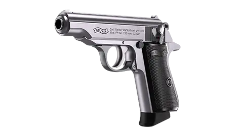 PP 3.9 in Stainless 8RD 32 ACP 2