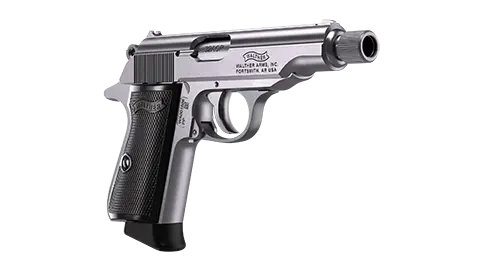 PP SD 3.9 in Stainless 8RD 32 ACP 0