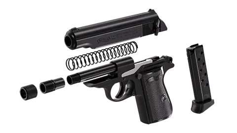 PP SD 3.9 in Black 8RD 32 ACP 5