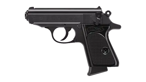 PPK 3.3 in Black 6RD .380 ACP 3