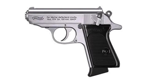 PPK 3.3 in Stainless 7RD 32 ACP 3