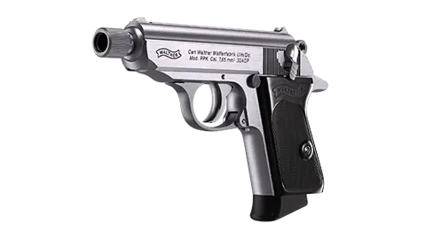 PPK SD 3.3 in Stainless 7RD 32 ACP 2