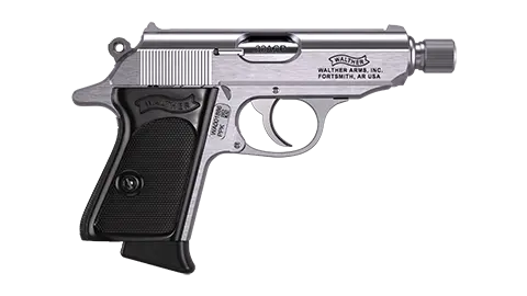 PPK SD 3.3 in Stainless 7RD 32 ACP