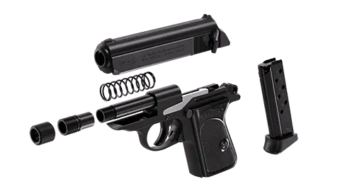 PPK SD 3.3 in Black 7RD 32 ACP 5