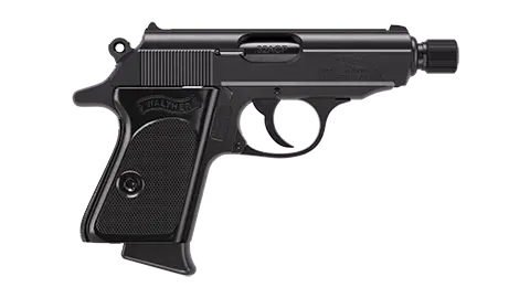 PPK SD 3.3 in Black 7RD 32 ACP