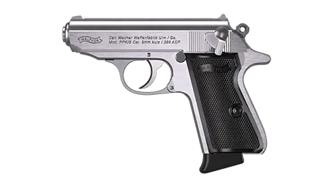 PPK/S 3.3 in Stainless 7RD .380 ACP 3