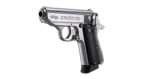 PPK/S 3.3 in Stainless 8RD 32 ACP 2