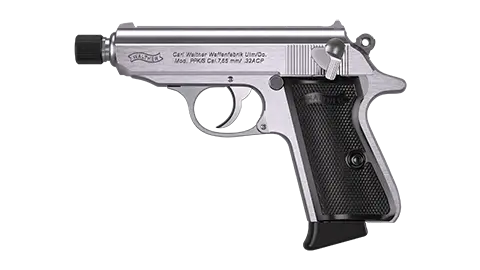 PPK/S SD 3.3 in Stainless 8RD 32 ACP 3