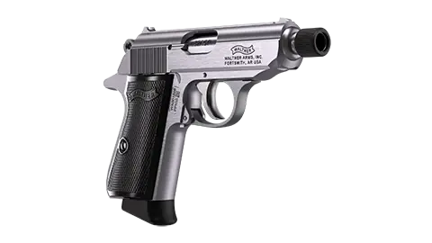 PPK/S SD 3.3 in Stainless 8RD 32 ACP 0