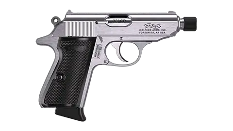 PPK/S SD 3.3 in Stainless 8RD 32 ACP