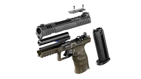 WMP 4.5 in OD Green 22WMR 15RD 5