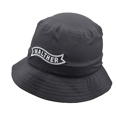 Gray Bucket Cap - Walther Logo