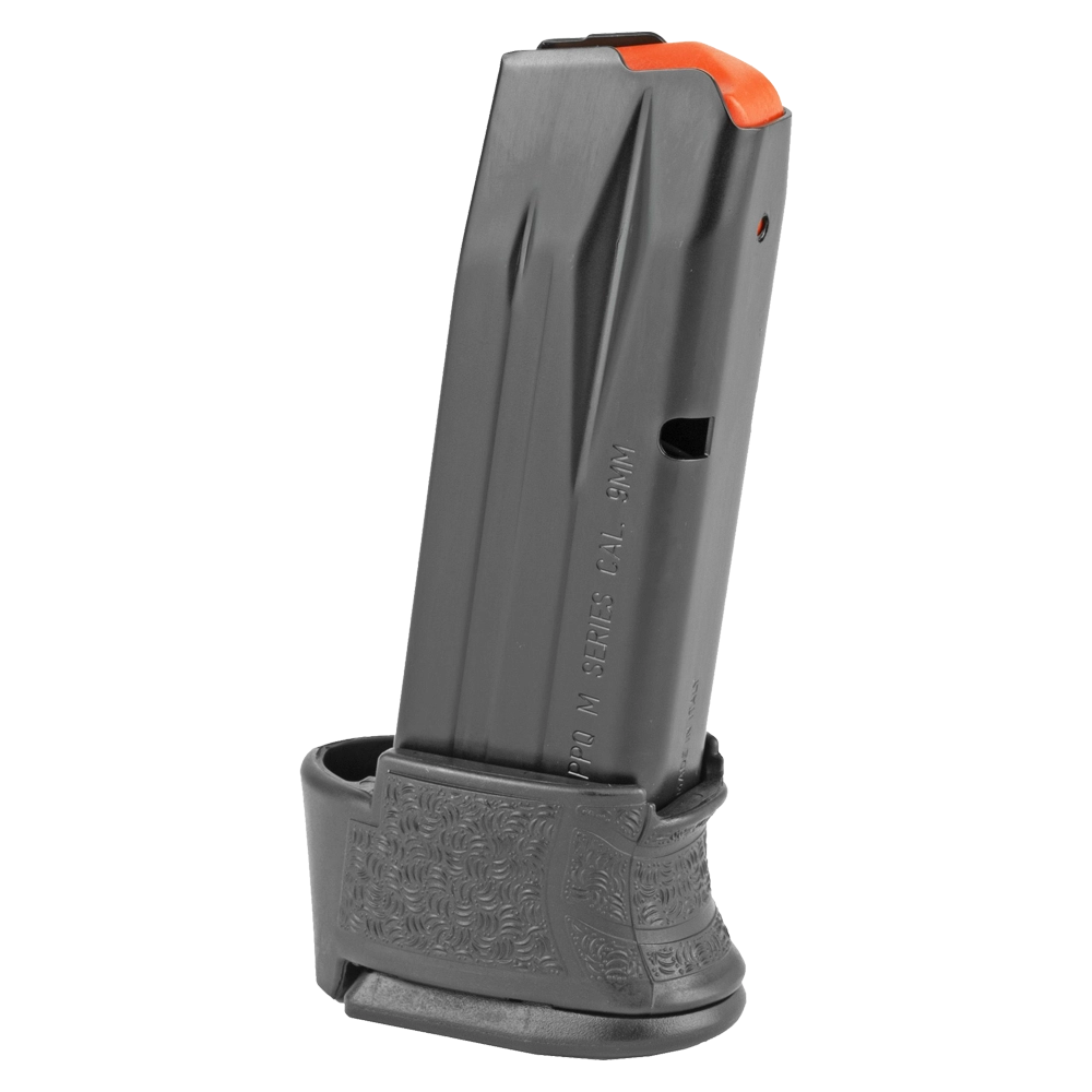 Walther PPQ M2 Sub Compact 9MM 15rd Magazine w/Grip Sleeve Extension