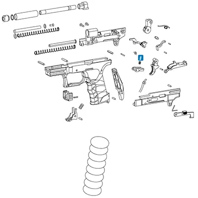 P22 PPK Spring