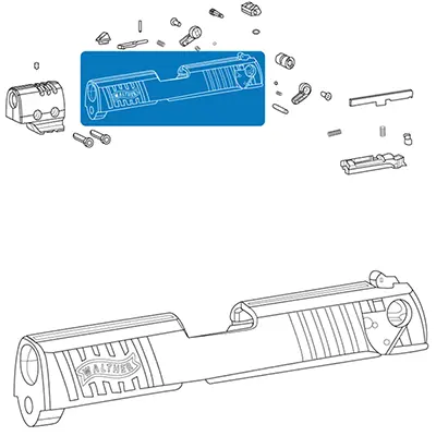 P22Q Slide Black