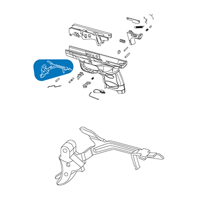 PPS M2 TRIGGER ASSY
